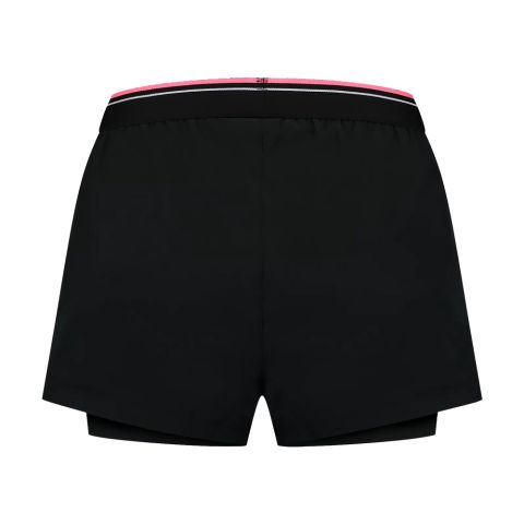 Short K-Swiss Hypercourt Femme Noir/Rose