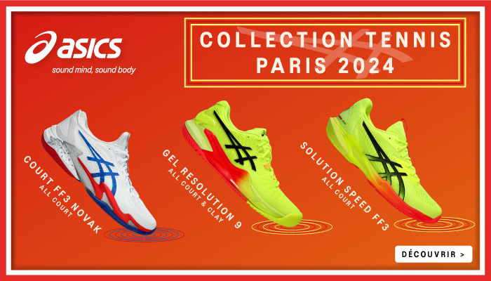 Chaussures Asics Tennis Paris 2024