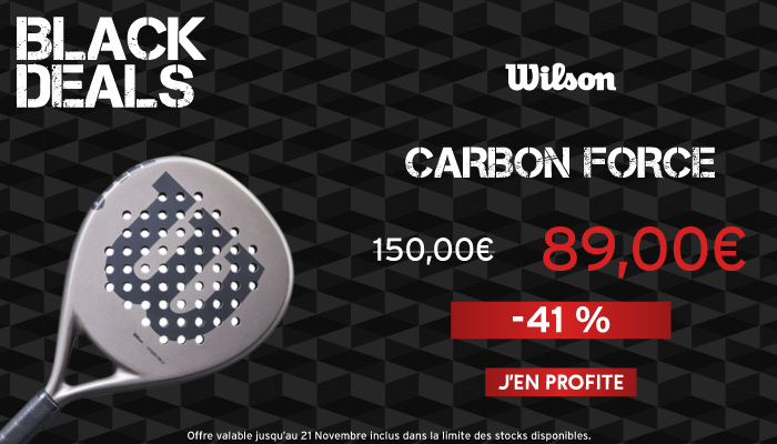 Raquette Padel Wilson Carbon Force